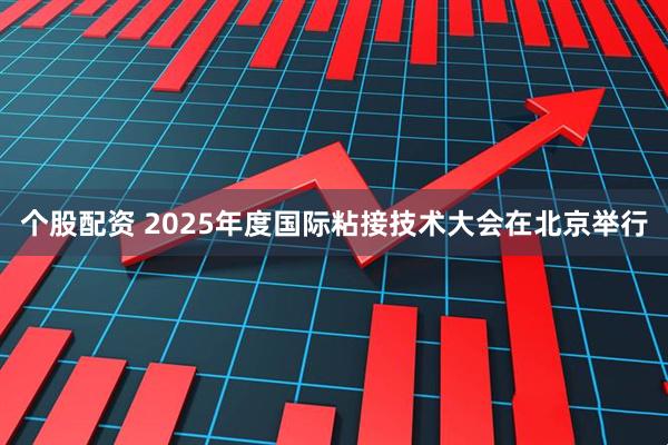 个股配资 2025年度国际粘接技术大会在北京举行